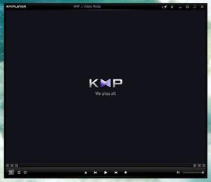 ตัวอย่างโปรแกรม KMPlayer 3.9